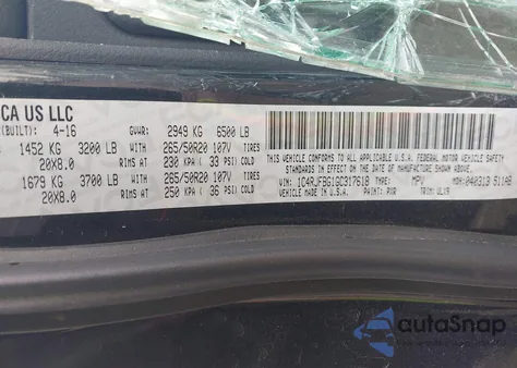 2016 Jeep Grand Cherokee Limited from USA, damaged, VIN 1C4RJFBG1GC317618